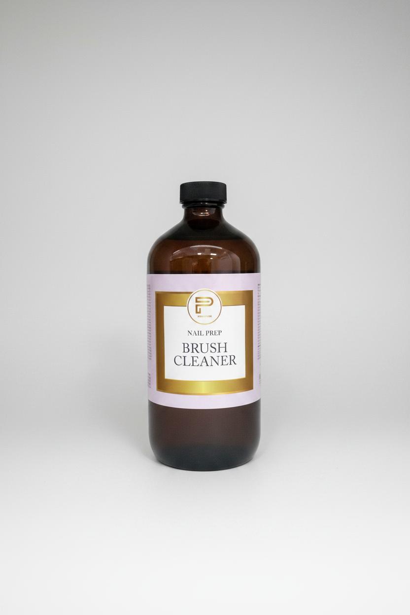 Professional Nail Prep Brush Cleaner Solution 16oz