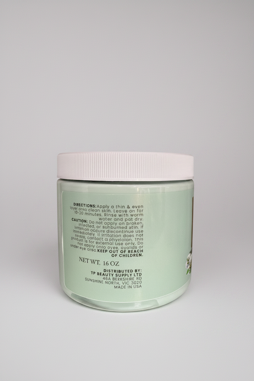 Green Tea Honey Firming Facial Masque Treatment 16oz