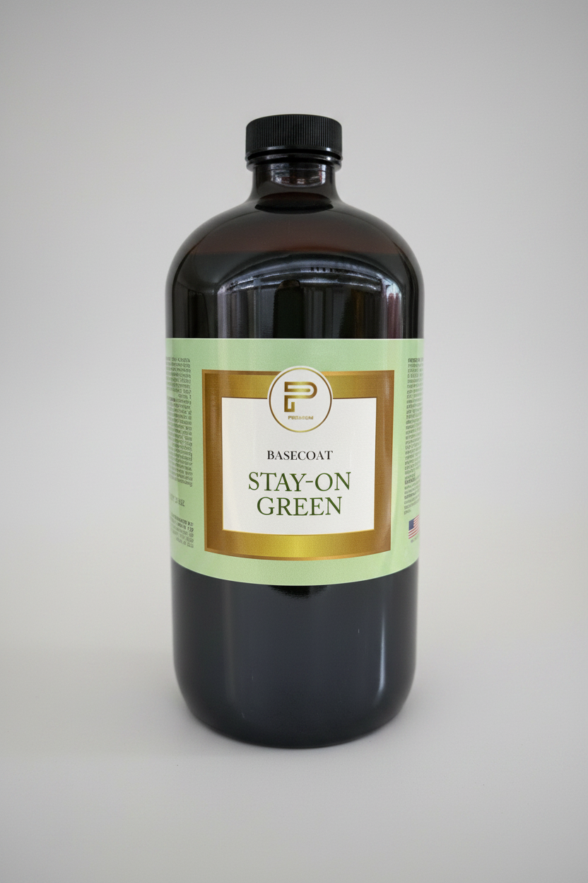 Premium Stay On Green Nail Basecoat 32oz