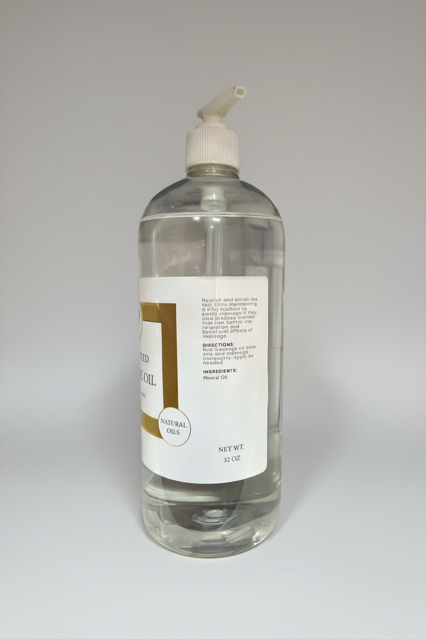 Premium Unscented Natural Massage Oil For Body Nourishment 32 Oz
