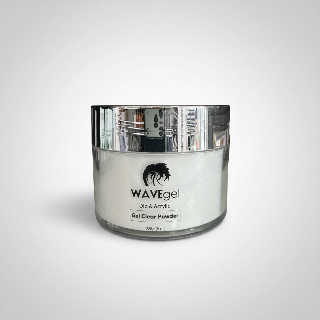 WAVEgel Dip And Acrylic Gel Clear Powder 8oz