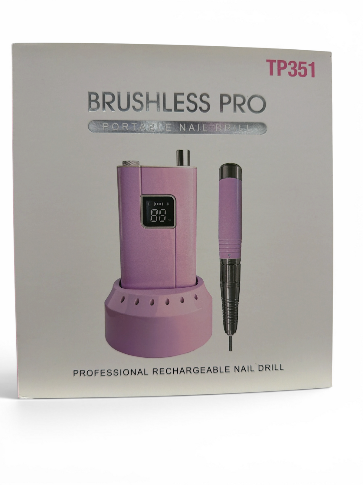 Brushless Pro Portable Nail Drill Control Box TP351