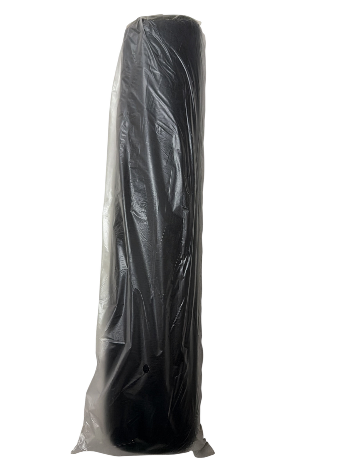 TP BEAUTY SUPPLY PTY LTD black cylindrical foam neck rest cushion in protective plastic packaging