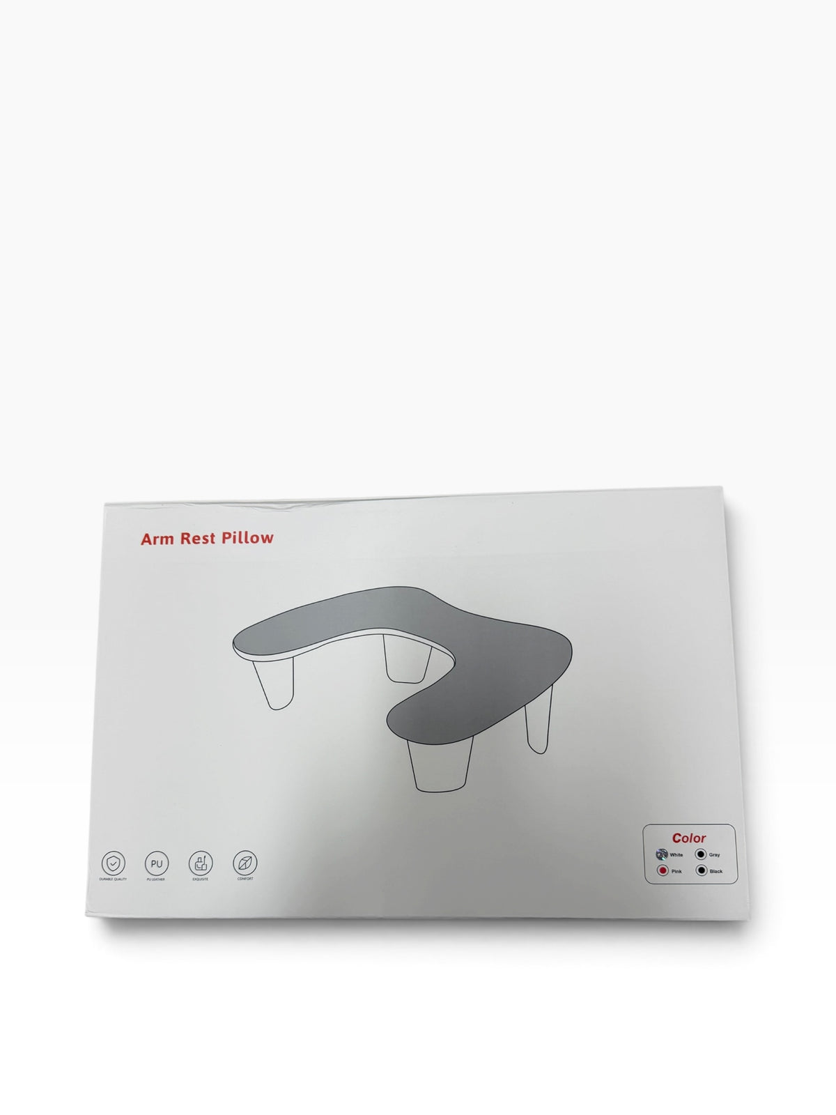 TP BEAUTY SUPPLY PTY LTD professional manicure arm rest pillow packaging box with product illustration