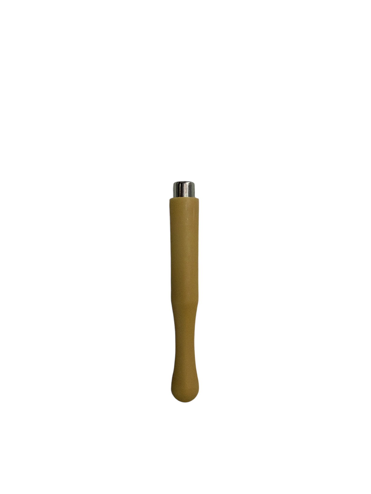 TP BEAUTY SUPPLY PTY LTD tan ergonomic facial massage wand with a cooling metal tip for skincare application.